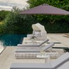 Side table for sunbed, Dynasty collection, Skyline Design