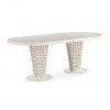 Tavolo ovale 280 Dynasty collection, Skyline Design