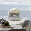 Dynasty collection daybed with canopy, Skyline Design