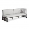 Sofa terminale destro Horizon collection, Skyline Design