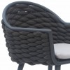 Serpent collection dining armchair, Skyline Design