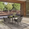 Serpent collection square table, Skyline Design