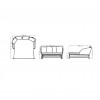 Daybed Alaska collection, Skyline Design