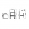 Sgabello Ruby collection, Skyline Design