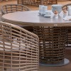 Ruby collection round table, Skyline Design