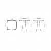Tavolo bar Ruby collection, Skyline Design