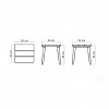 Krabi collection side table, Skyline Design