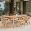 Tavolo rettangolare Krabi collection, Skyline Design