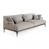 Ribs collection 3 seater sofa, Skyline Design