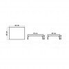 Pouf Ribs collection, Skyline Design