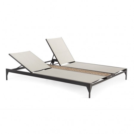 Ribs collection double sunbed, Skyline Design