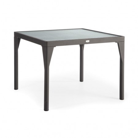 Tavolo quadrato Ribs collection, Skyline Design