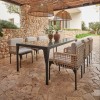 Tavolo rettangolare Ribs collection, Skyline Design