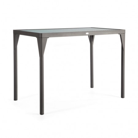 Ribs collection square bar table, Skyline Design