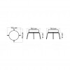 Rodona collection pouf, Skyline Design