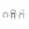 Rodona collection stool, Skyline Design