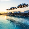 ICONIC PAGODA segments umbrella, Crema Outdoor