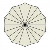 Ombrellone a spicchi ICONIC PAGODA, Crema Outdoor