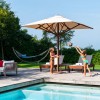 Maxi umbrella GANIMEDE EVO, Crema Outdoor