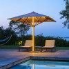 Maxi umbrella GANIMEDE EVO, Crema Outdoor