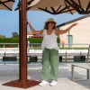 Maxi ombrellone multiplo ATLANTE, Crema Outdoor