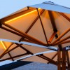 Maxi ombrellone multiplo ATLANTE, Crema Outdoor