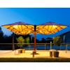 Maxi ombrellone multiplo ATLANTE, Crema Outdoor