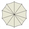 Maxi umbrella MINOSSE, Crema Outdoor