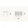 PEVERO side table, Unopiù