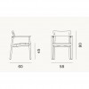 PEVERO dining armchair, Unopiù