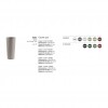 Vaso cachepot rotondo GAIA, LYXO