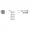 LOTO cube pot, LYXO