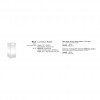 Cubo alto BLOK con luce, LYXO