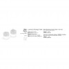 BLOK PARTY storage table with light, LYXO