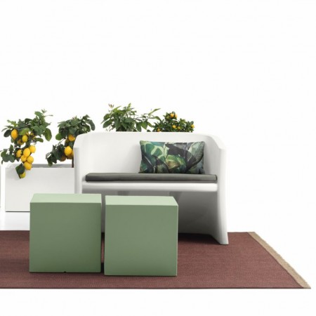 BLOK cube pouf, LYXO