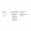 Vaso cachepot ARIA con luce, LYXO
