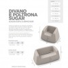 SUGAR sofa, LYXO