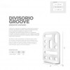 Divisorio GROOVE, LYXO