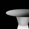 DOT table leg with light, LYXO