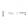 TWINS clothes hanger, LYXO