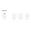 ATOMO table base - 4 legs, Scab Design