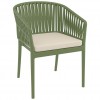 Seat cushion for PORTOFINO armchair, Siesta Exclusive