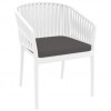 Seat cushion for PORTOFINO armchair, Siesta Exclusive