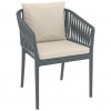 Back cushion for PORTOFINO armchair, Siesta Exclusive
