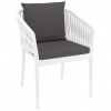 Back cushion for PORTOFINO armchair, Siesta Exclusive