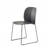 Sedia MENTHA con telaio a slitta, Scab Design