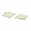 Cuscino DEDALO per base ombrellone, Crema Outdoor