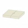 Cuscino DEDALO per base ombrellone, Crema Outdoor