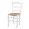 VENEZIA - traditional wooden chair with straw seat, Italiving Outdoor