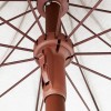 LOTUS PAGODA two-tone umbrella, Crema Outdoor